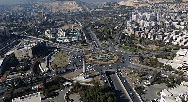 Şam'ın kalbi Emevi Meydanı'nda peyzaj çalışmaları başladı