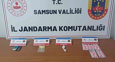 Samsun'da 3 uyuşturucu taciri yakalandı