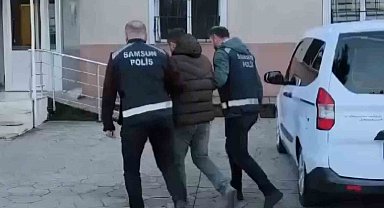 Samsun'da 7,5 yıl hapis cezasıyla aranan şahıs yakalandı