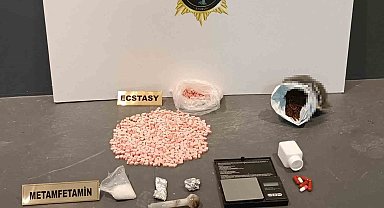 Samsun'da 860 adet extacy ele geçirildi: 1 gözaltı
