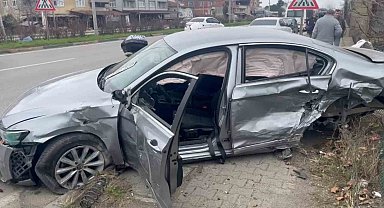 Samsun'da trafik kazası: 3 yaralı