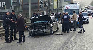 Samsun'da zincirleme trafik kazası: 5 yaralı