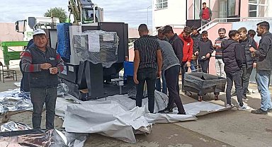 Samsun'daki liseye yeni CNC makinesi
