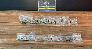 Şanlıurfa'da 2 kilo skunk ele geçirildi