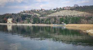 Sapanca yağışlarla 6,5 milyon metreküp su aldı