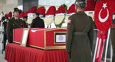 Şehit Astsubay Ufuk Akıncı son yolculuğuna uğurlandı