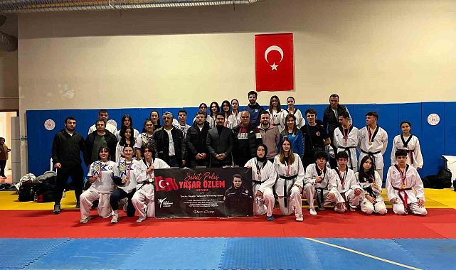 Şehit Polis Yaşar Özlem Muğla'da düzenlenen Taekwondo Turnuvasıyla anıldı