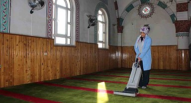 Şehitkamil'de camilerde temizlik seferberliği
