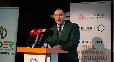 Şeref Malkoç: "Temennimiz hakkaniyet ve adaletten yana olan katılımcı bir anayasa inşa edilmesi"