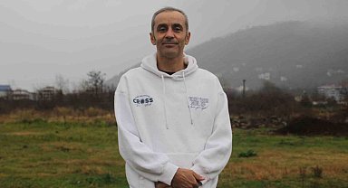 Sevimli köpek 'Kaju' 530 metre yükseklikten paraşütle uçtu