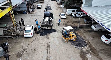 Silifke Sanayi Sitesi yolları bakıma alındı