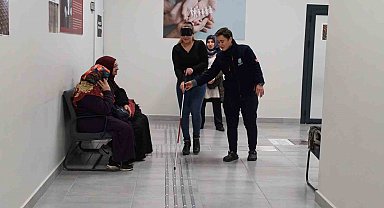 Silivri Belediyesi Beyaz Baston Haftası'nda farkındalık etkinliği düzenledi