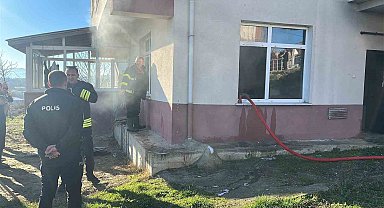 Sinop'ta korkutan yangın
