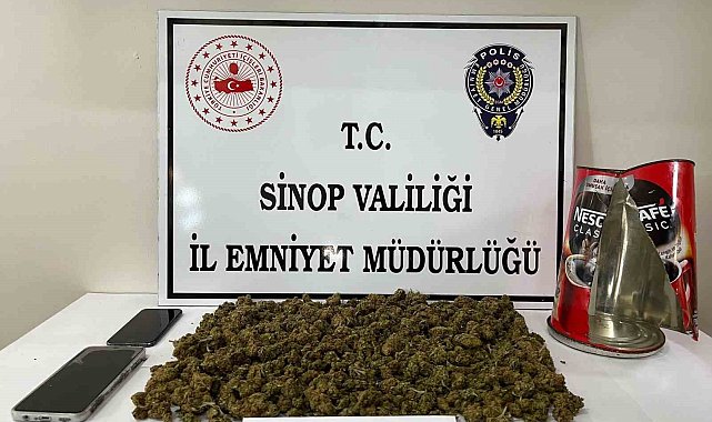 Sinop'ta uyuşturucu operasyonu: 1 tutuklama