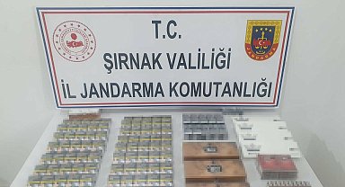 Şırnak'ta jandarma ekiplerinden kaçakçılık operasyonu: 1 tutuklama