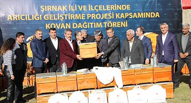 Şırnak'ta yılda 710 ton bal üretilecek