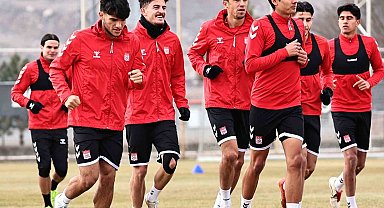 Sivasspor'da Trabzonspor maçı hazırlıkları başladı