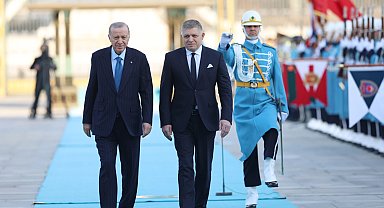 Slovakya Başbakanı Fico Ankara'da... Erdoğan: Önceliğimiz Suriye'nin istikrarı