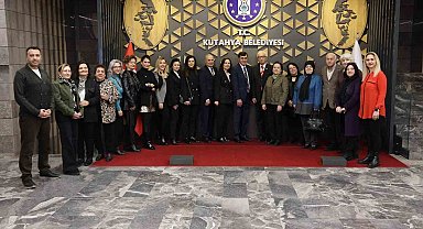 Sosyal Yardım ve Kültür Vakfı'ndan Başkan Kahveci'ye ziyaret