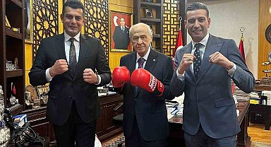 Suat Hekimoğlu, MHP Lideri Devlet Bahçeli'yi ziyaret etti