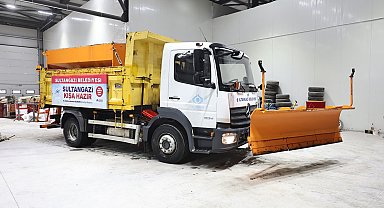 Sultangazi Belediyesi ekipleri zor hava şartlarına karşı teyakkuzda