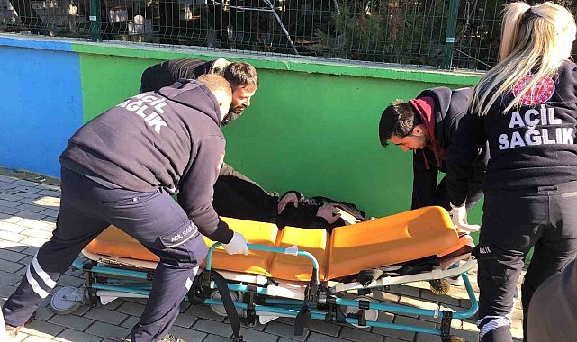 Tekirdağ'da alkollü şahıs kaldırıma yığıldı