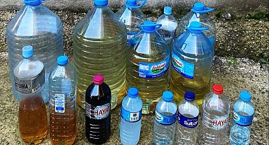 Tekirdağ'da kaçak içki operasyonu