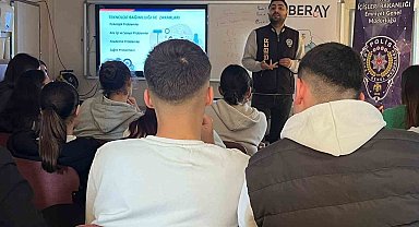 Tekirdağ'da liselilere siber tehditle mücadele eğitimi