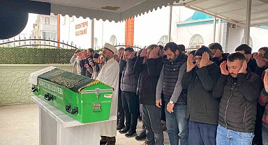 TEM'de takla atan cipten fırlayan sürücü son yolculuğuna uğurlandı