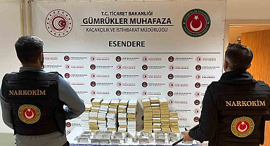 Ticaret Bakanlığı Gümrükler Muhafaza Ekipleri 227 Milyon TL'lik uyuşturucu yakaladı