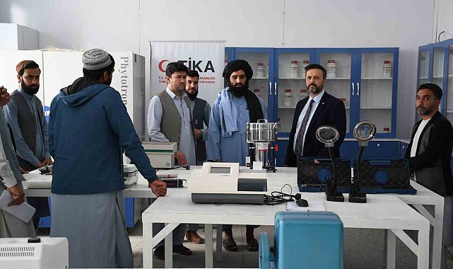 TİKA, Afganistan'da ziraat laboratuvarı kurdu