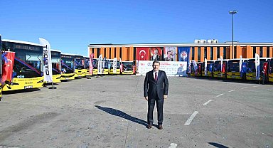 Trabzon'a 19 yeni otobüs