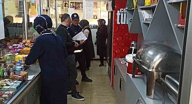 Trabzon'da Zabıta ekipleri okul kantinlerini denetledi