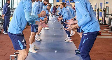 Trabzonspor salonda çalıştı