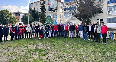 Trafik kazasında ölen Samsunpor taraftarı anıldı