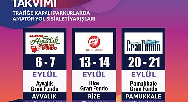 Türkiye Bisiklet Federasyonu, 2025 yılı Gran Fondo yarışlarının takvimini açıkladı
