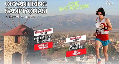 Türkiye Oryantiring Şampiyonası Aydın'da yapılacak