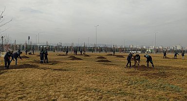 Türkiye'nin en büyük millet bahçesinde bahar hazırlıkları başladı