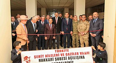 TUSAG Hakkari Şubesi dualar eşliğinde açıldı