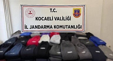 Ünlü markalara ait sahte 2 bin 80 giyim malzemesi ele geçirildi