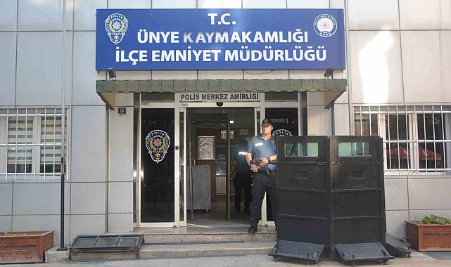 Ünye'de suç oranları düştü, suçların aydınlanma oranları artı