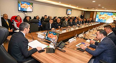 Uşak'ta Afet Risk Azaltma İzleme Planı ve Değerlendirme Komisyonu toplantısı