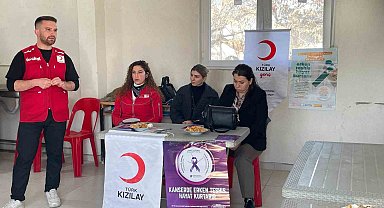 Uşak'ta hijyen eğitimi ve meme kanseri hakkında bilgilendirme yapıldı