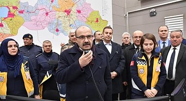 Vali Ustaoğlu'ndan GAMER, 112 ve AFAD'a ziyaret
