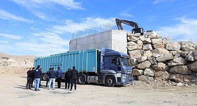 Yahyalı'ya Katı Atık Aktarma İstasyonu kuruldu