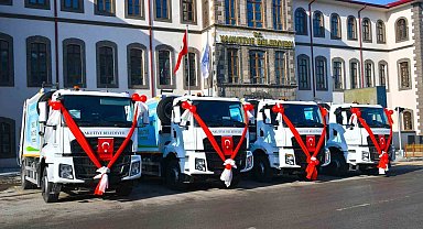 Yakutiye Belediyesi araç filosunu genişletti