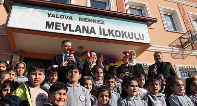 Yalova'da yarıyıl karne töreni