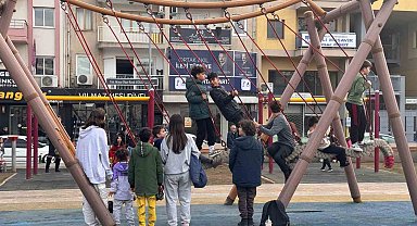 Yarıyıl tatilinde parklar doldu