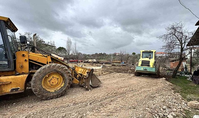 Yaykın Mahallesi'nde yol çalışmaları sürüyor