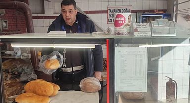 Zabıtadan Bursa İnegöl'de ekmek fırınlarına denetim